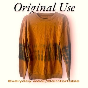Original Use Sweater “like new” - Adult | Color: Orange/Black | Size: S
